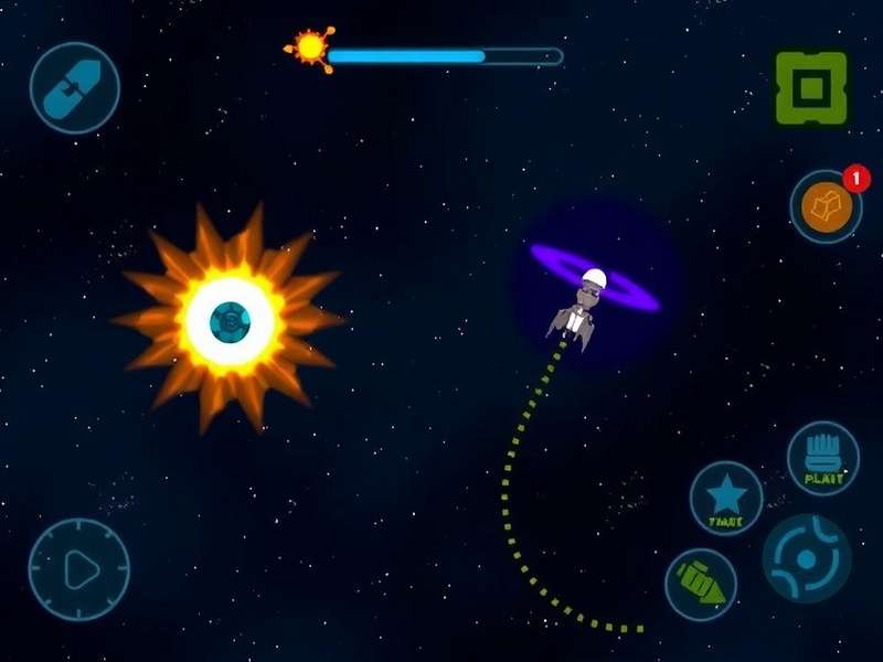 Planet Prowler Game Screenshot